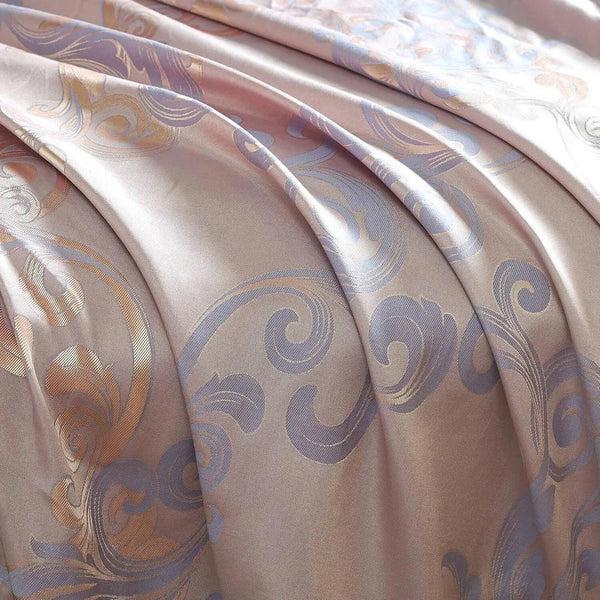 Curtains Damask Jacquard Grommet Semi-Blackout, Dolce-Mela: Montpellier 60x100