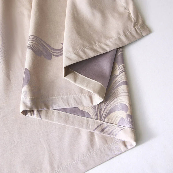 Curtains Damask Jacquard Grommet Semi-Blackout, Rennes by Dolce-Mela 60x100