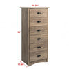 Sonoma Tall 6 Drawer Chest
