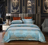 Dolce Mela 6 Pieces Luxury Jacquard Duvet Cover Set - Lille