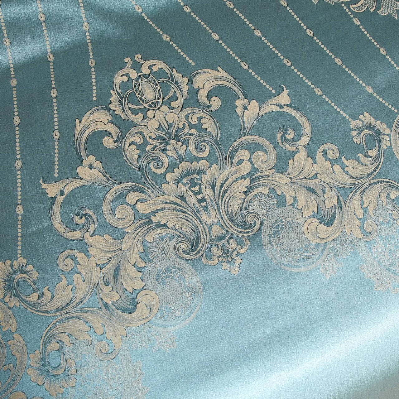 Dolce Mela 6 Pieces Luxury Jacquard Duvet Cover Set - Lille