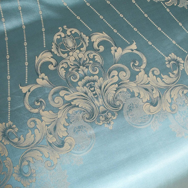 Dolce Mela 6 Pieces Luxury Jacquard Duvet Cover Set - Lille - Gifts for You 'n Me