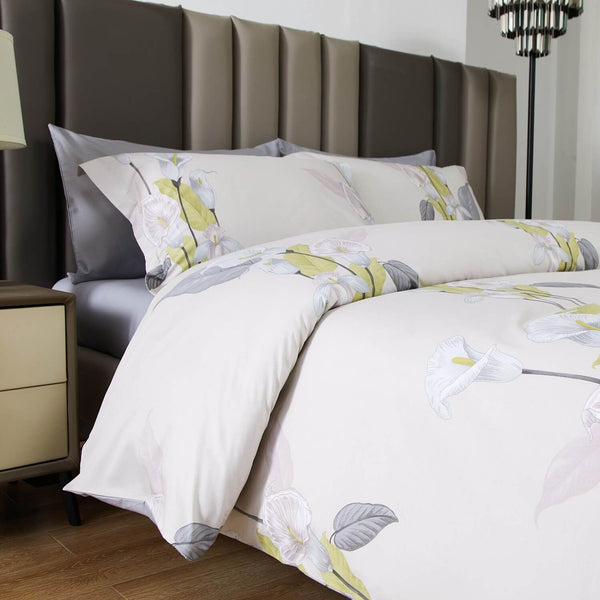 Dolce Mela 6 Piece 100% Cotton Queen Size Duvet Cover Set - Bloomon - Gifts for You 'n Me