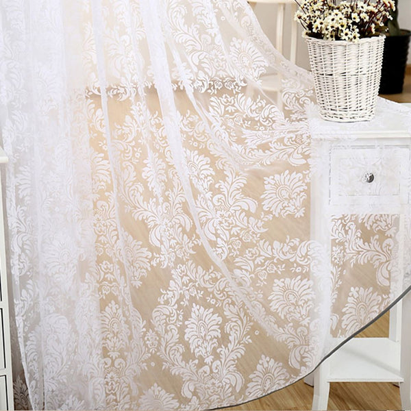 Dolce Mela Sheer Curtain Panels - Patras 60x100