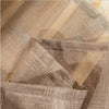 Dolce Mela Gold Sheer Curtain Panels - Golden Isles  60x100