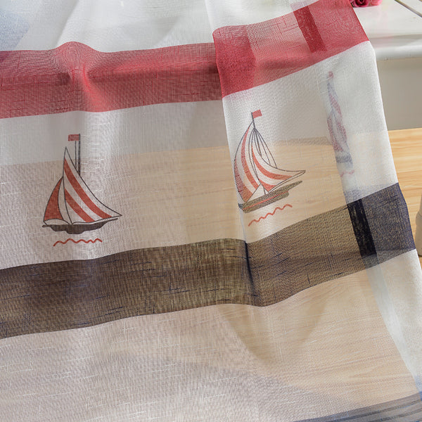 Sheer Curtain Panels - Dolce Mela - Miami  60x100