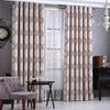 Geometric Grommet Curtains Thermal Semi-Blackout, Tall 60x100 Dolce Mela Monaco