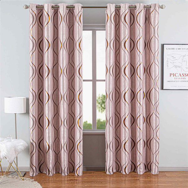 Curtain Panel semi-blackout Drapes, Dolce Mela Warsaw - Gifts for You 'n Me