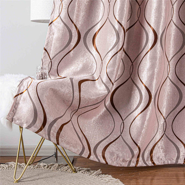 Curtain Panel semi-blackout Drapes, Dolce Mela Warsaw - Gifts for You 'n Me