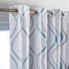 Curtain Panel Semi-Blackout Drapes -  Dolce Mela Odesa