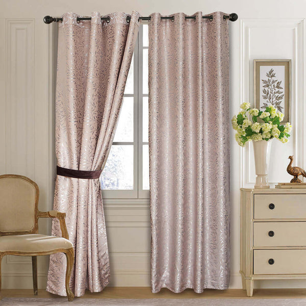 Curtain Panel Semi-Blackout Drapes, Dolce Mela Olympia Window Treatments 58x98