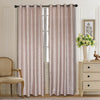 Curtain Panel Semi-Blackout Drapes, Dolce Mela Olympia Window Treatments 58x98
