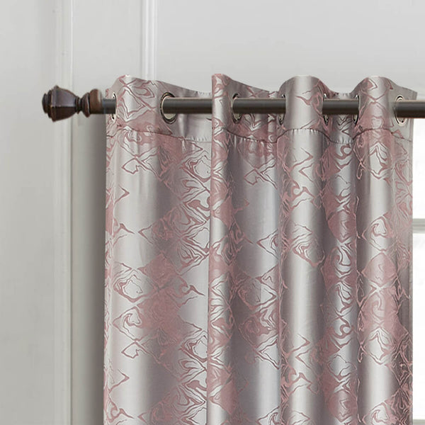 Curtain Panel Semi-Blackout Drapes, Dolce Mela Hollywood Window Treatments 58x98