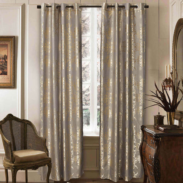 Curtain Panel Semi-Blackout Drapes, Dolce Mela Primavera 58x 98