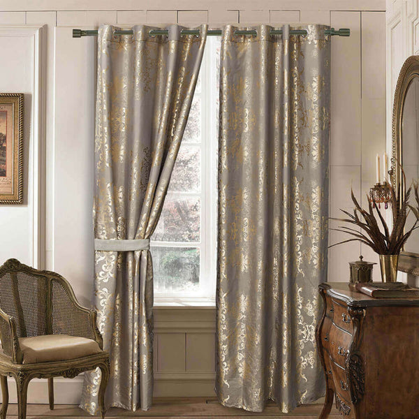 Curtain Panel Semi-Blackout Drapes, Dolce Mela Primavera 58x 98