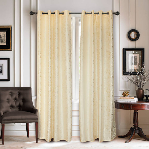 Curtain Panel Semi-Blackout Drapes, Dolce Mela Ambassador Window Treatments 58x98