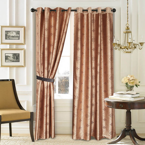 Curtain Panel Semi-Blackout Drapes, Dolce Mela Los Angeles Window Treatments 58x98