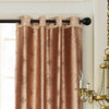 Curtain Panel Semi-Blackout Drapes, Dolce Mela Los Angeles Window Treatments 58x98