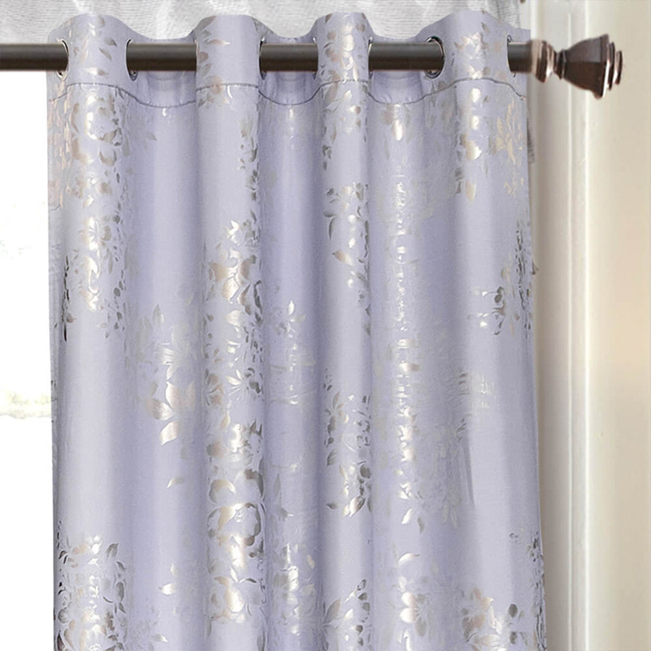 Curtain Panel Semi-Blackout Drapes, Dolce Mela Munich Window Treatments  58x98