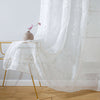 White Sheer Curtain Panels - Dolce Mela - Idra  60x100