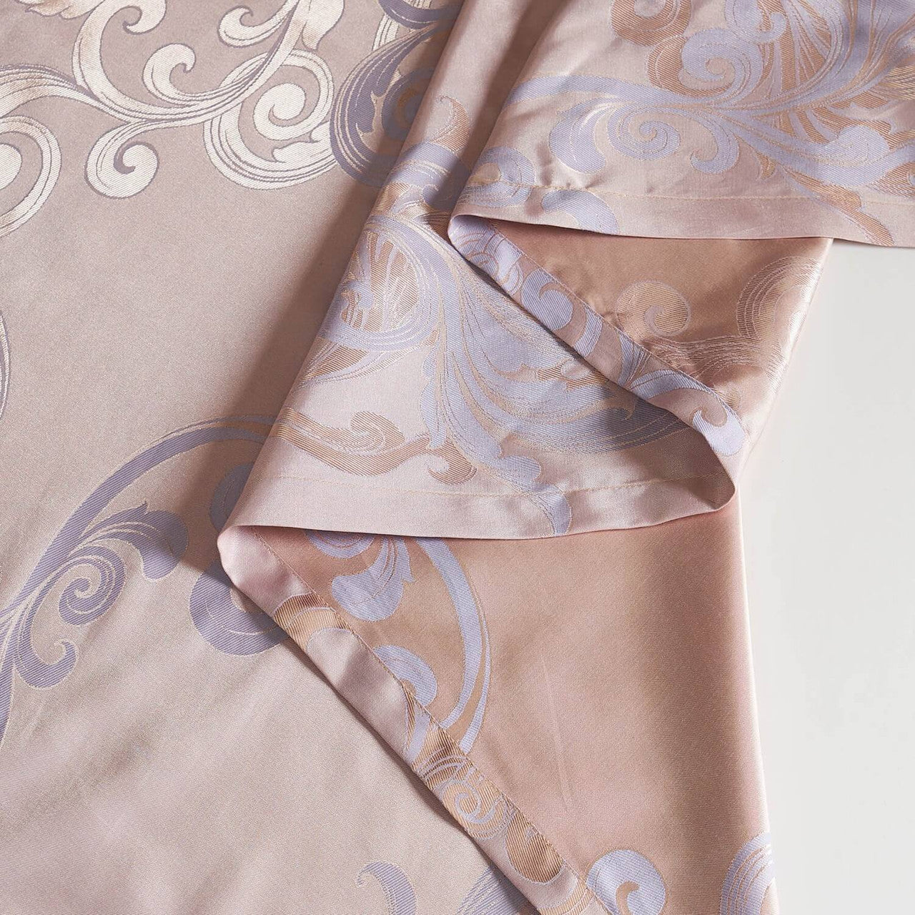 Curtains Damask Jacquard Grommet Semi-Blackout, Dolce-Mela: Montpellier  60x100