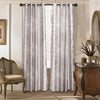 Damask Jacquard Grommet Semi-Blackout, Tall 60x100, Dolce-Mela: Santa Luzia