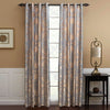 Curtains Damask Jacquard Grommet Semi-Blackout, Dolce-Mela: Marrakesh 60x100