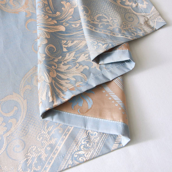 Curtains Damask Jacquard Grommet Semi-Blackout, Nantes by Dolce-Mela 60x100