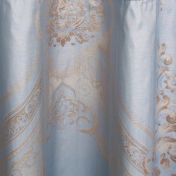 Curtains Damask Jacquard Grommet Semi-Blackout, Nantes by Dolce-Mela 60x100