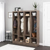 72.5”H Narrow Hall Tree Entryway Organizer - Set of 4