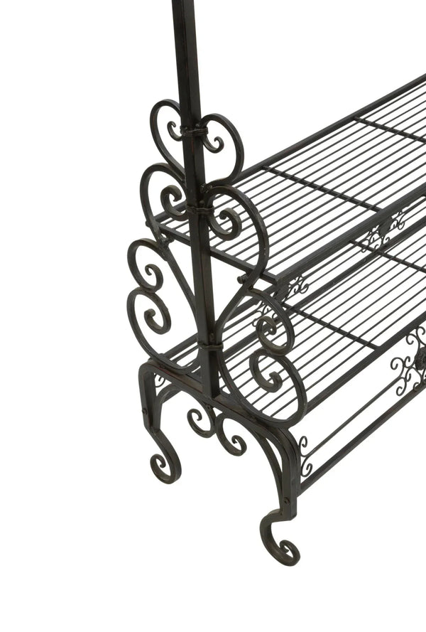 Dark Brown Garment Floor Rack - Gifts for You 'n Me