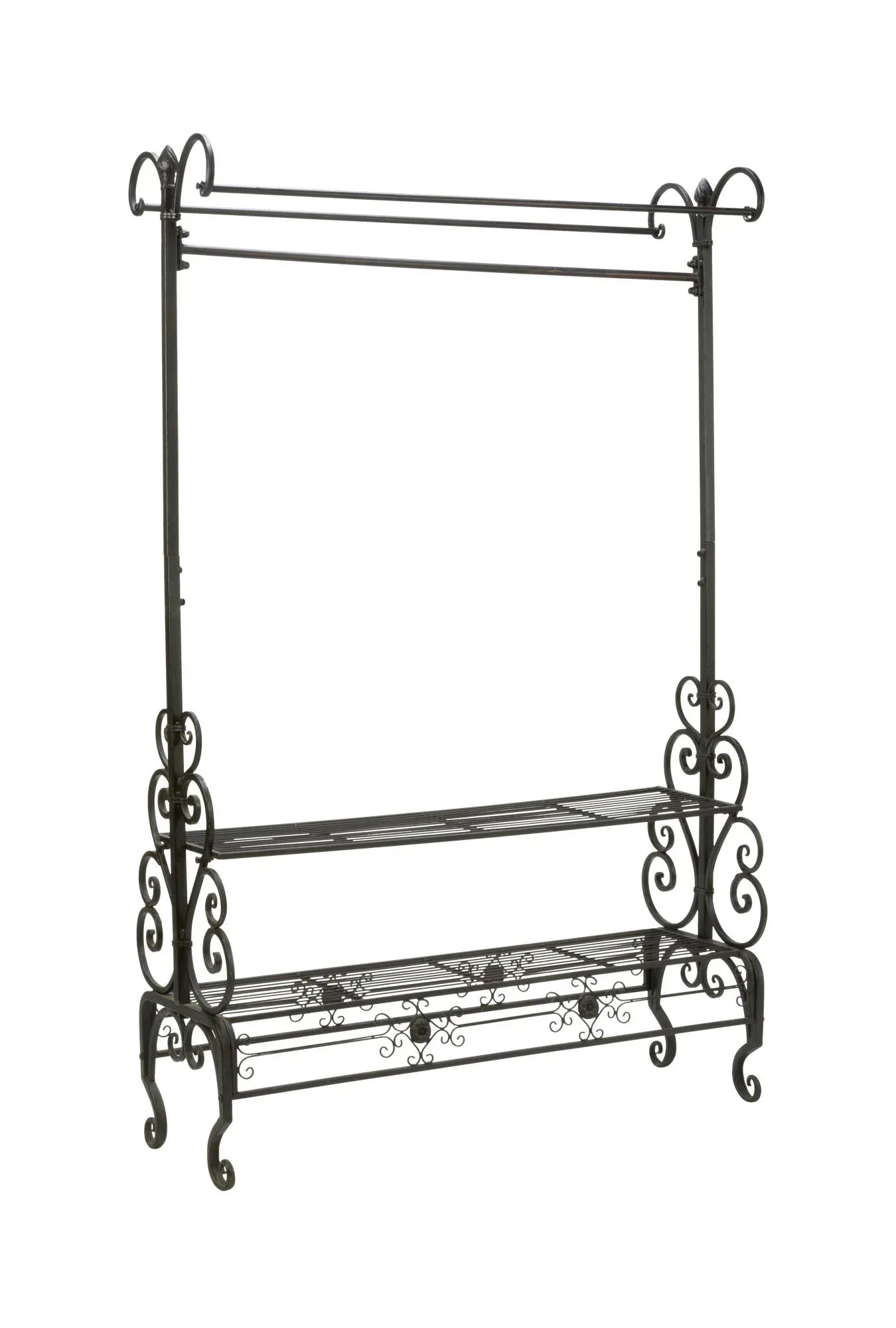 Dark Brown Garment Floor Rack - Gifts for You 'n Me