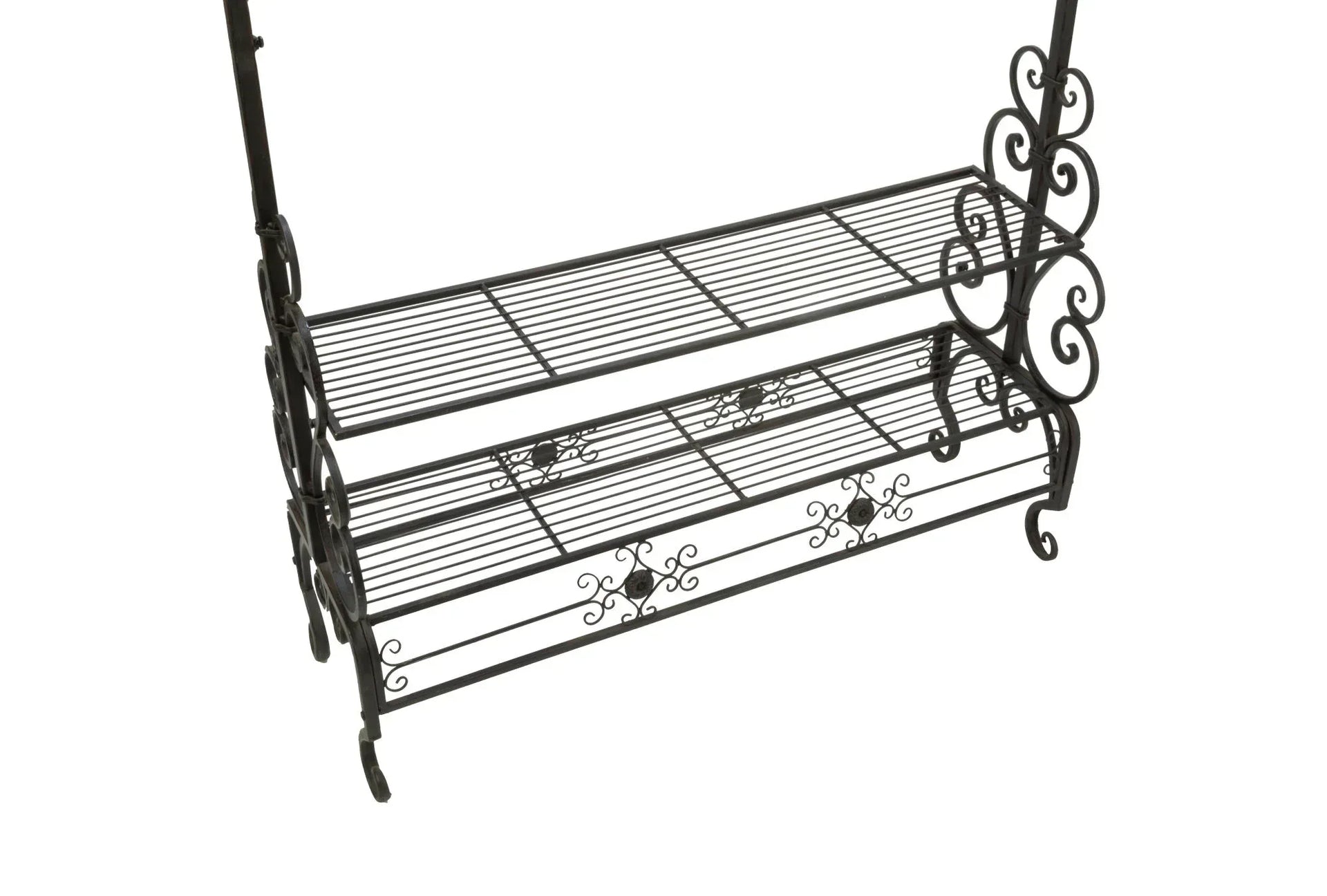 Dark Brown Garment Floor Rack - Gifts for You 'n Me