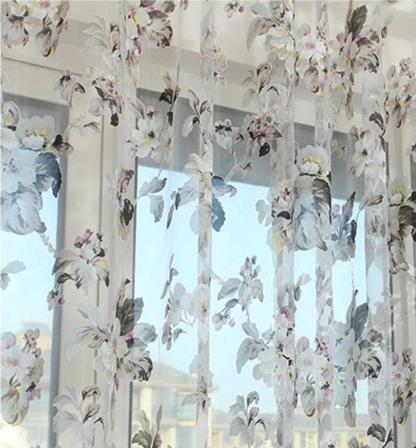 Dolce Mela Sheer Curtain Panels - Amsterdam 60x100