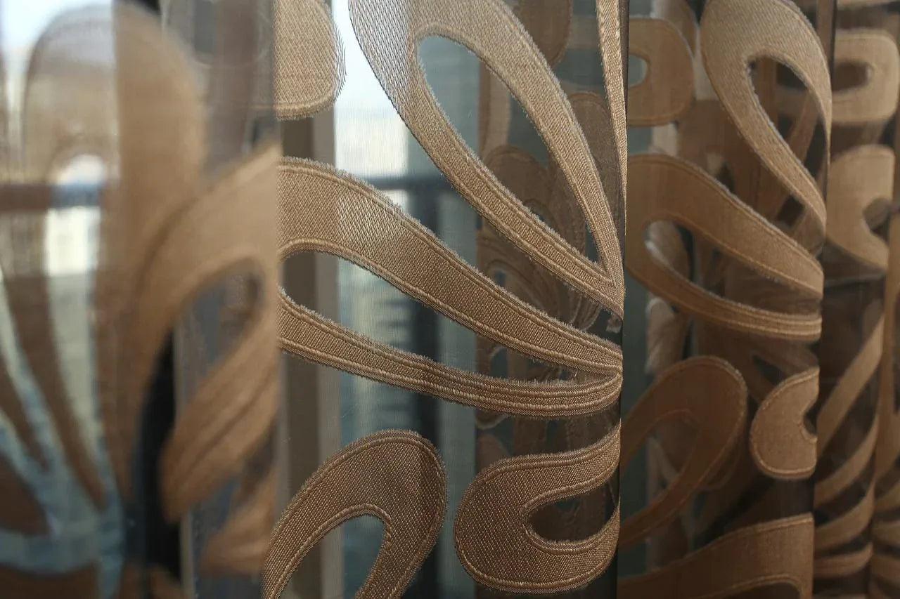 Dolce Mela Sheer Curtain Panels - Barcelona 60x100