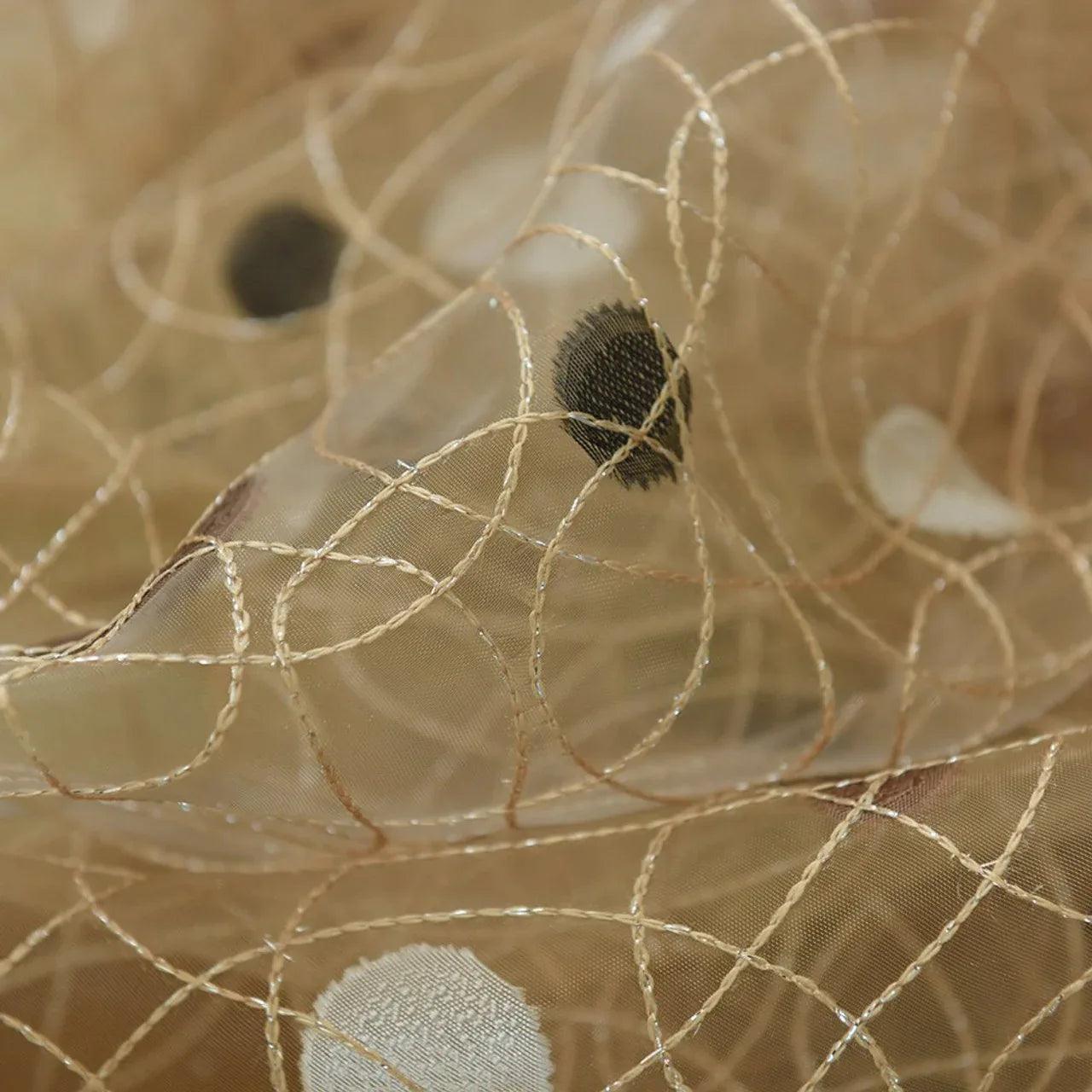 Dolce Mela Sheer Curtain Panels - Marseille 60x100