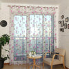 Dolce Mela Sheer Curtain Panels - Paris  60x100
