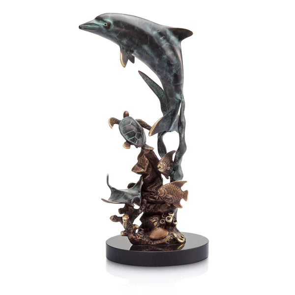 Dolphin & Friends Sculpture - Gifts for You 'n Me