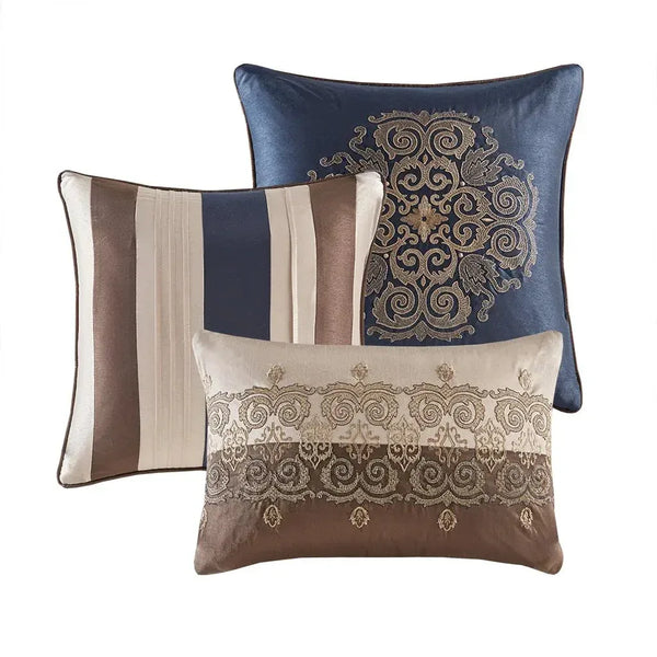 Donovan 7 Piece Jacquard Comforter Set by Madison Park - Gifts for You 'n Me