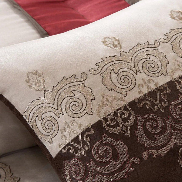Donovan 7 Piece Jacquard Comforter Set by Madison Park - Gifts for You 'n Me