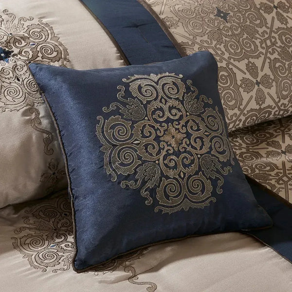 Donovan 7 Piece Jacquard Comforter Set by Madison Park - Gifts for You 'n Me