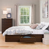 Queen Mate’s Platform Storage Bed with 6 Drawers