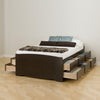 Tall Queen Captain’s Platform Storage Bed with 12 Drawers