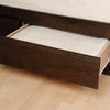 Tall Queen Captain’s Platform Storage Bed with 12 Drawers