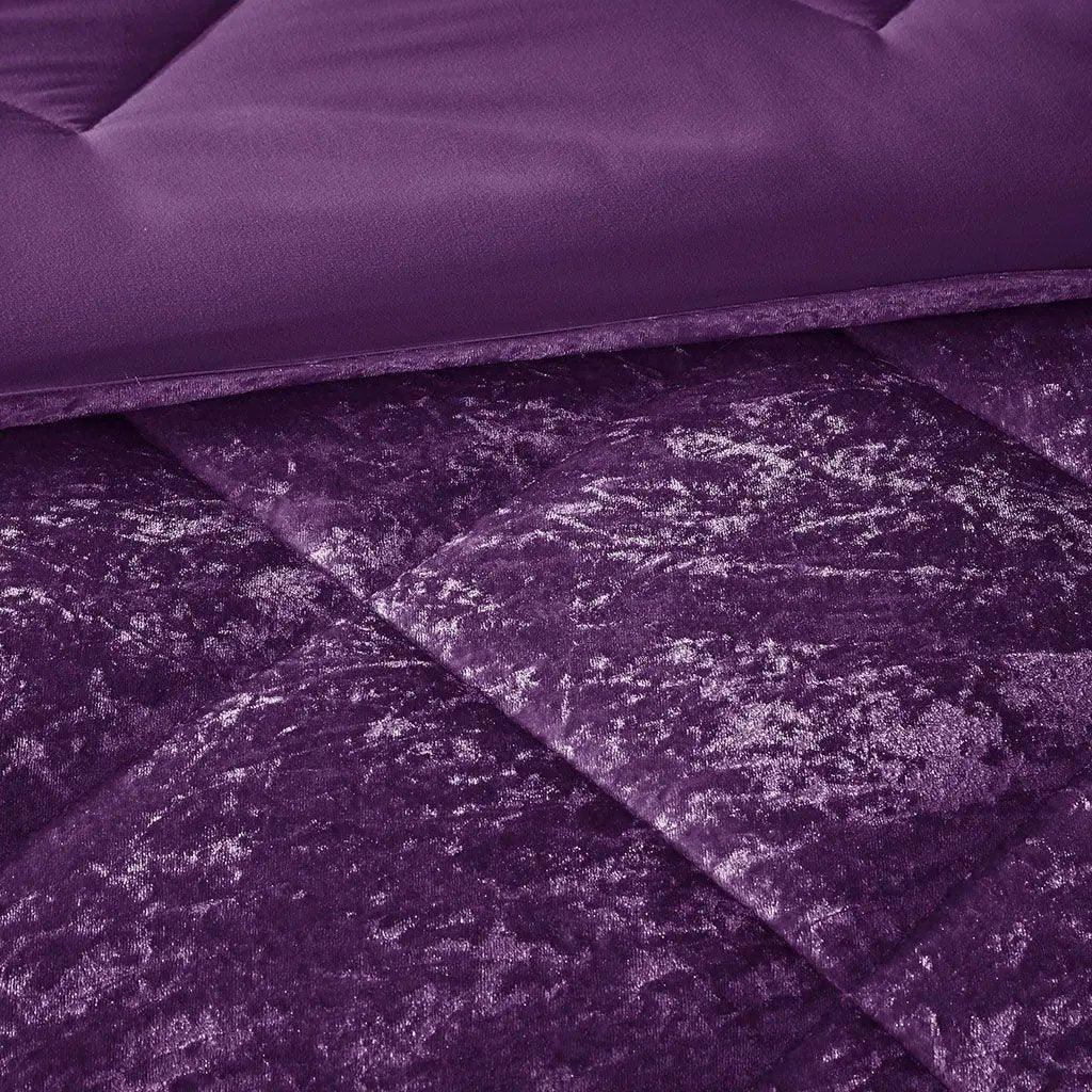 Felicia Velvet Comforter Set by Intelligent Design - Gifts for You 'n Me