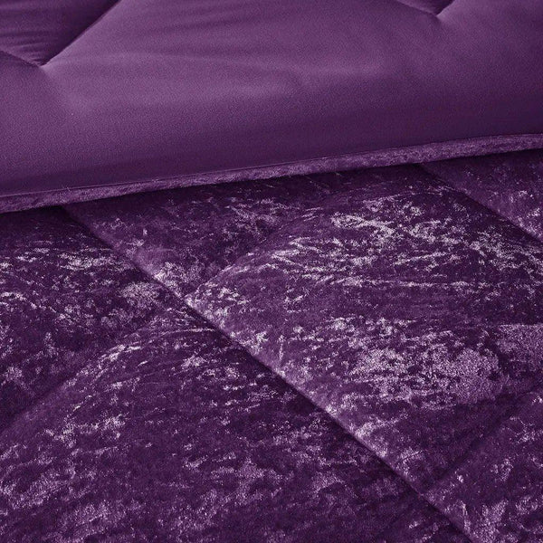 Felicia Velvet Comforter Set by Intelligent Design - Gifts for You 'n Me