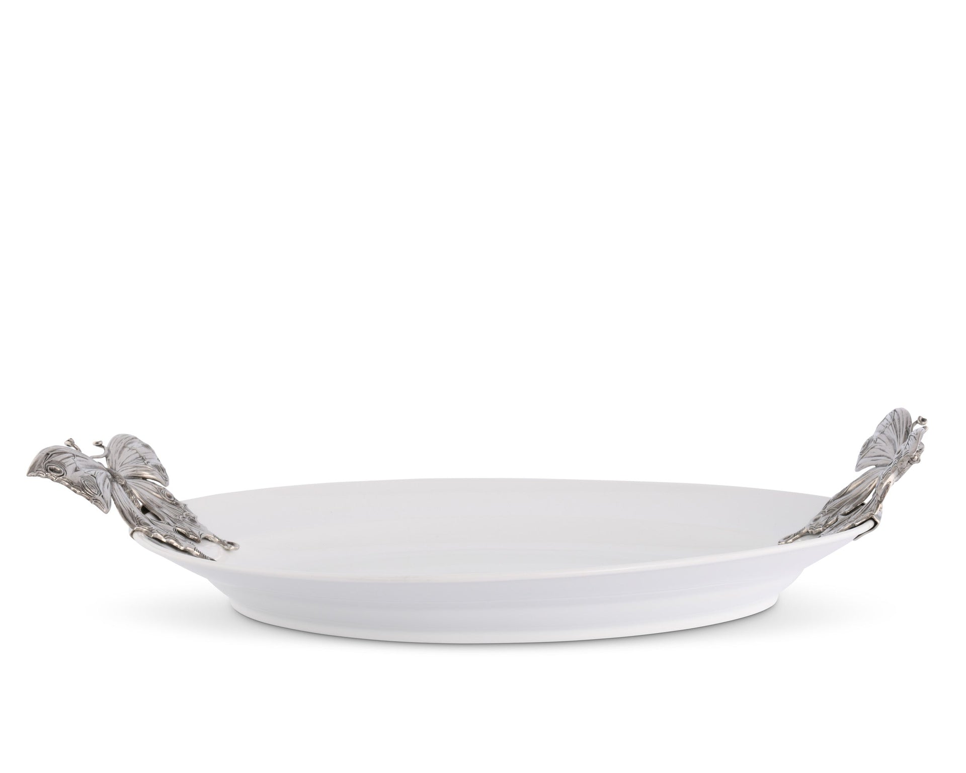 BUTTERFLY STONEWARE TRAY X-LARGE