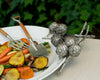 ARTICHOKE STONEWARE TRAY