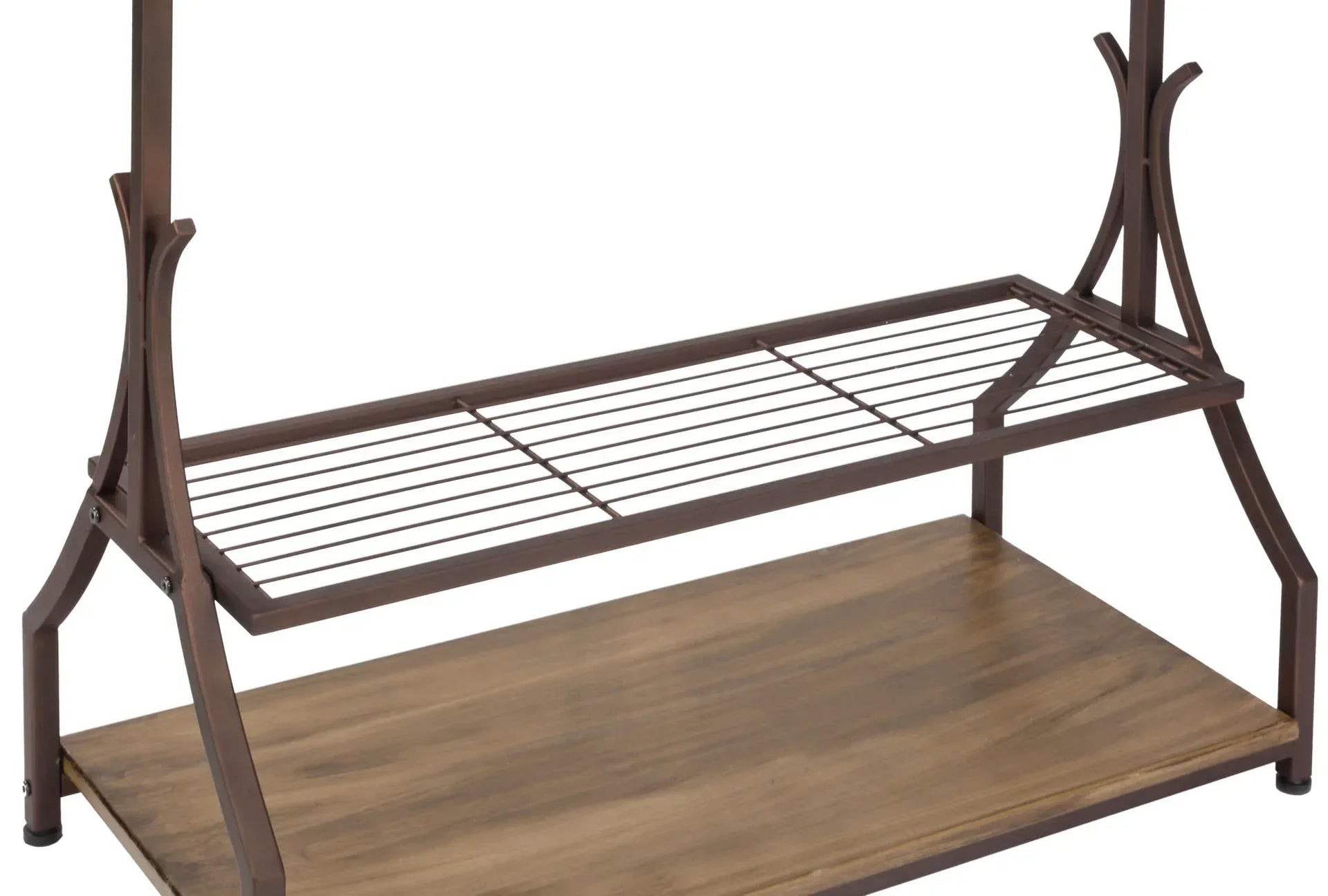 Garment Rack with Wood Veneer Base - Gifts for You 'n Me