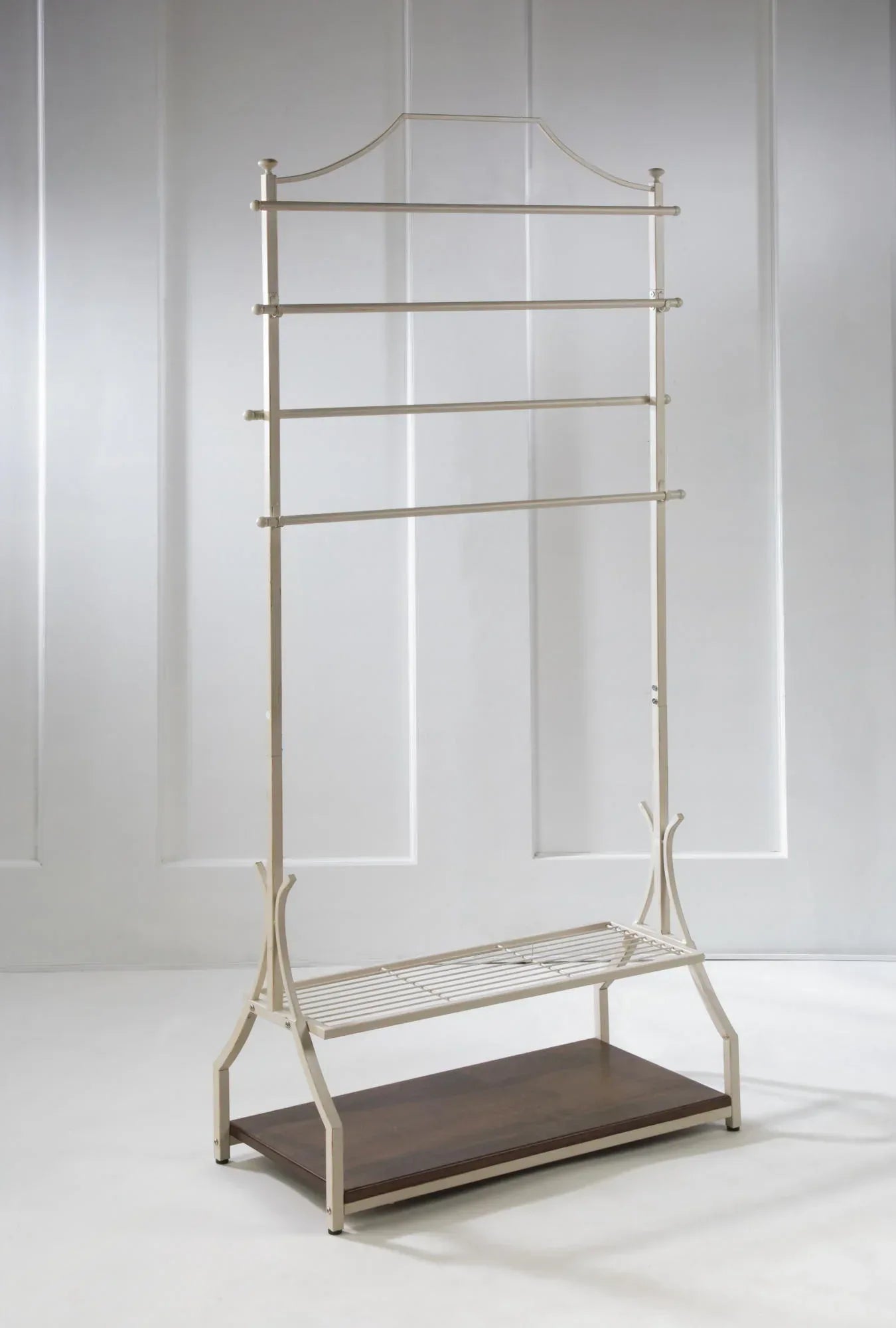 Garment Rack with Wood Veneer Base - Gifts for You 'n Me